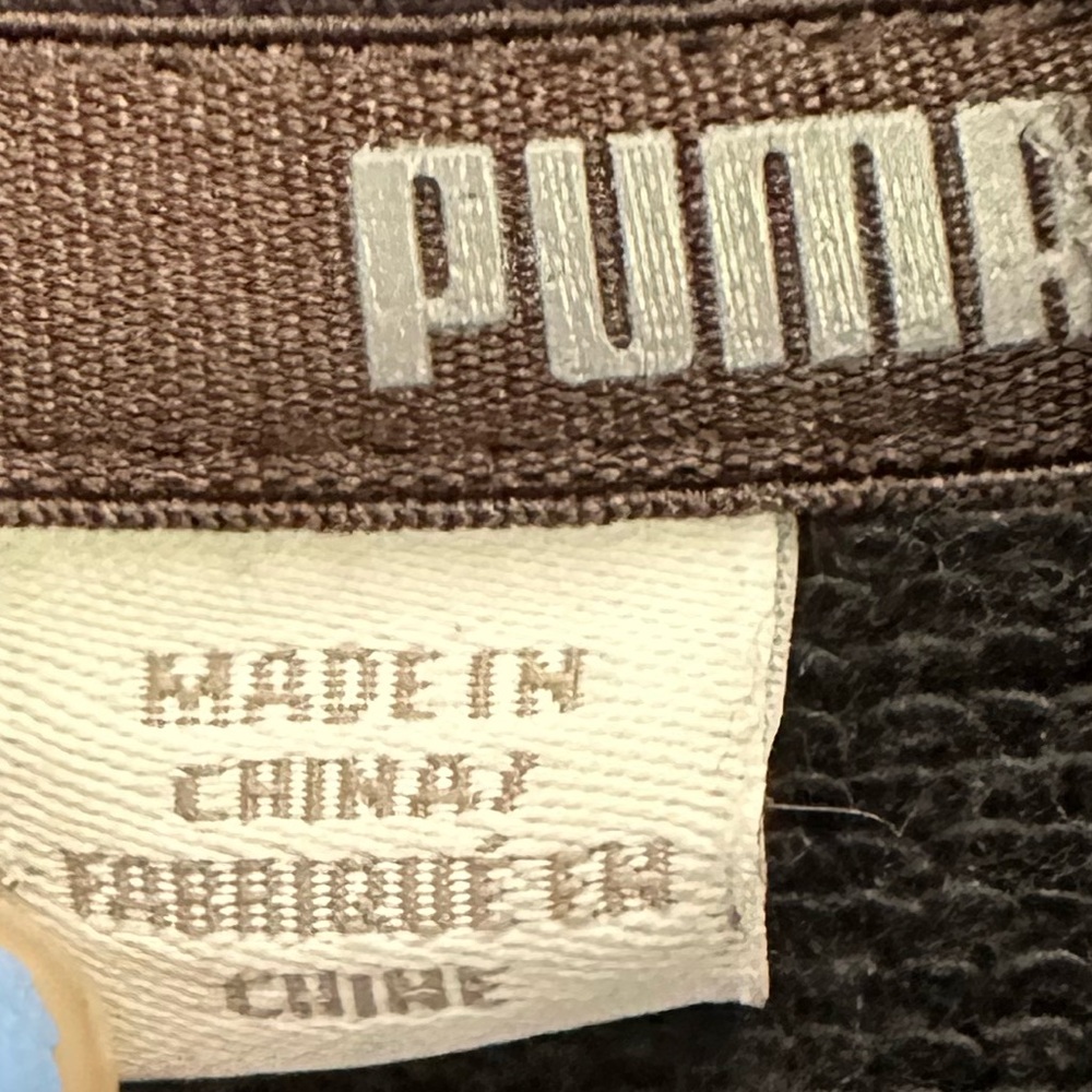 Puma Men's Black Zip-Up Sweater - Picture 4 of 4